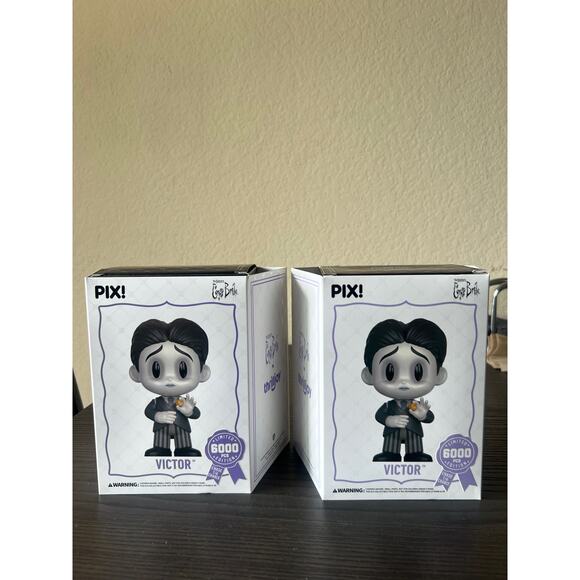 LIMITED EDITION CHASE BUNDLE Victor Corpse Bride Thrilljoy Pix Bonejangles Vinyl - Picture 2 of 2